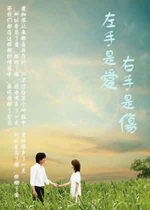 左手是爱,右手是伤